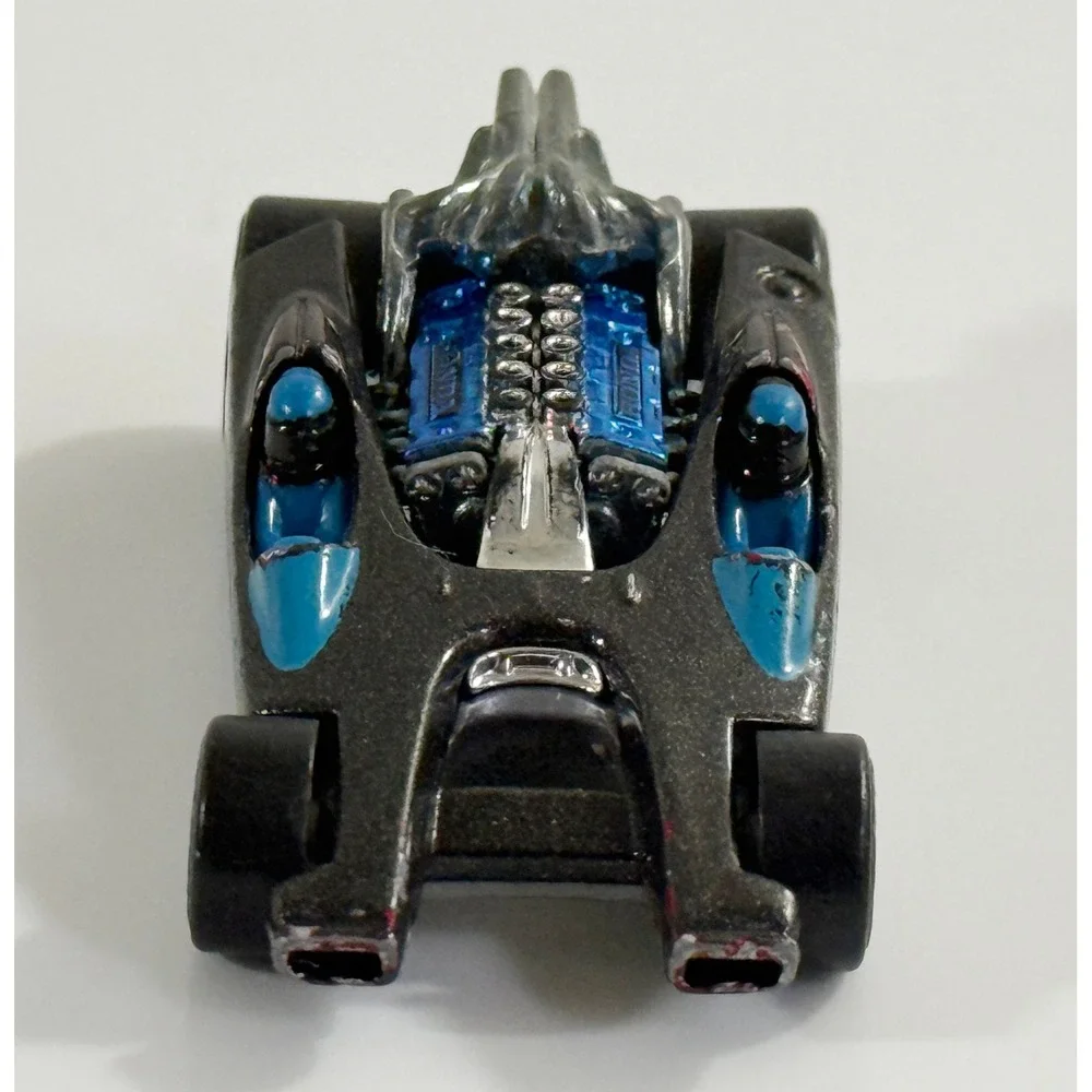Hot Wheels Honda Racer Kids 1:64 Black Blue Metallic Futuristic Diecast Car